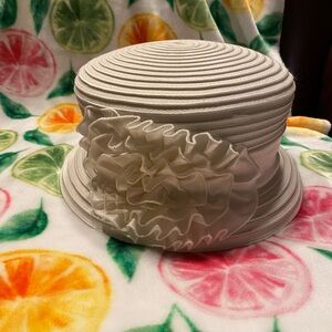 Elegant White Women's Hat